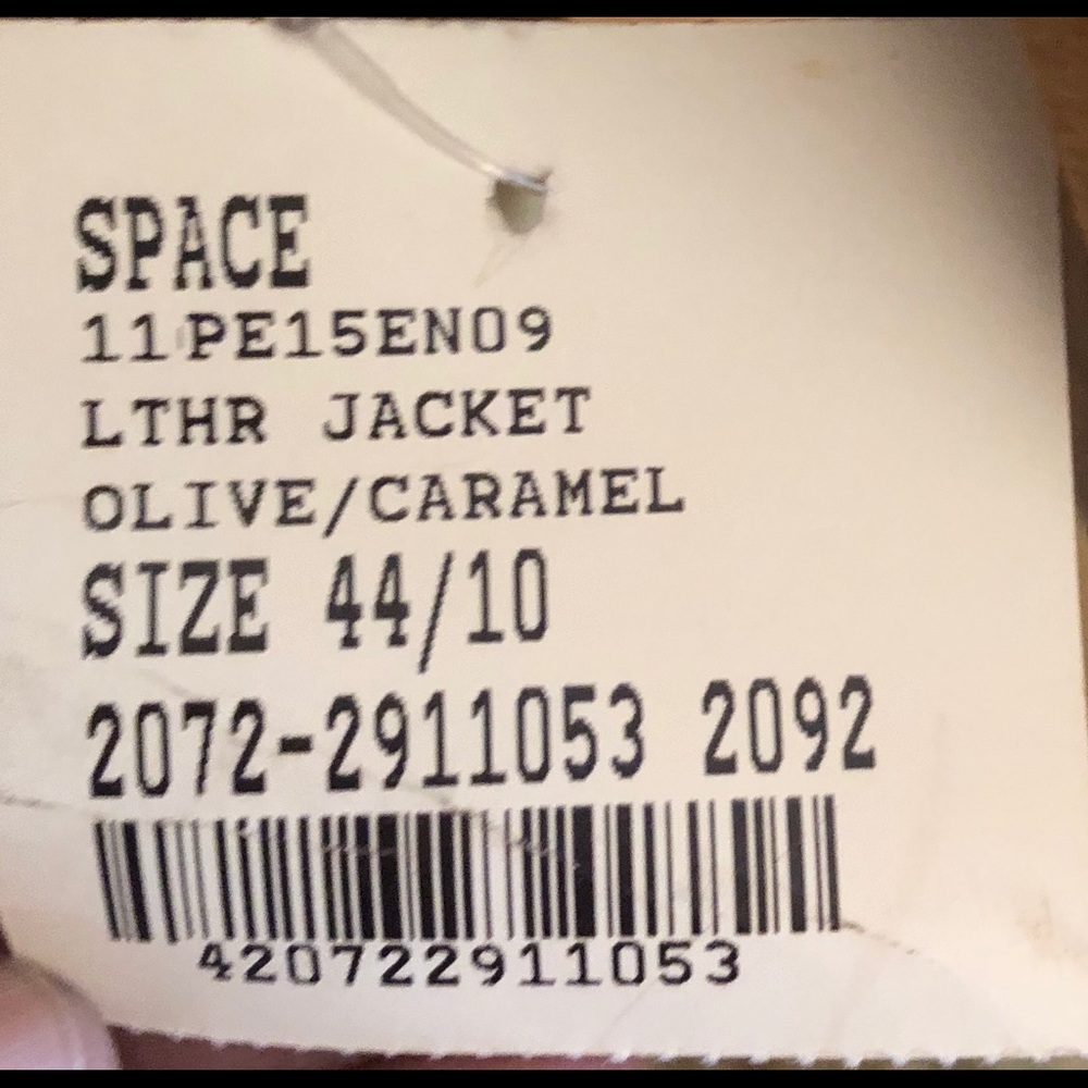 SPACE Leather Jacket! - Picture 6 of 6
